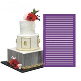 WALL PAPER STRIPES MESH STENCIL